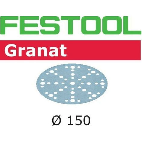 575165 Festool Accessoires de ponçage Granat D150 P150 GR/100 - 575165 Festool Accessoires de ponçage Granat D150 P150 GR/100 (1/5)