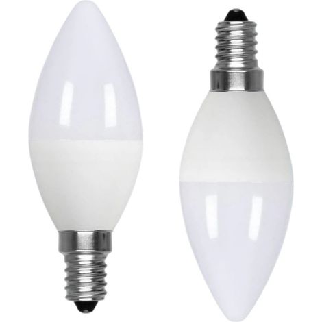 2 Pezzi Lampadina LED E14 C37 Candela 10W 950LM D37X106mm, Disponibili 3000K 4200K 6500K (Bianco Caldo 3000K)