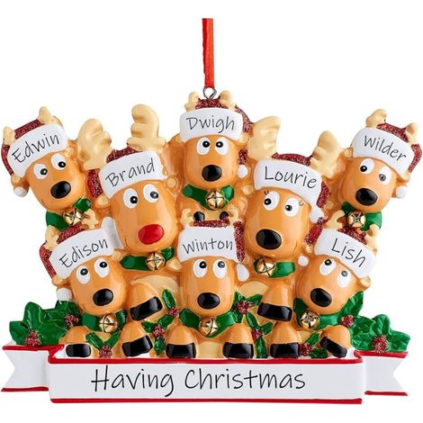 Personalisierte Weihnachtsdekorationen für die Familie – einzigartige Weihnachtsgeschenke