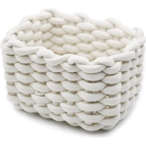 Panier de Rangement - - Icegrey - Corde de Coton Naturel - Décoratif - Bébé (1/5)