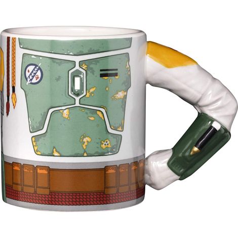 Tazza exquisite gaming boba fett manico scolpito 350 ml (1/3)