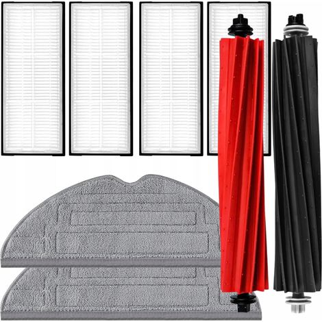 Roborock Brosses Et Filtres Pour S8, S8 Max, S8 Ultra - 8 Pièces - Accessoires Réutilisables (1/5)