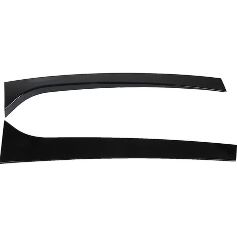 Aileron arrière 2 pièces brillant noir gauche droite couvercle aile garniture pour Superb 2008-2015 (1/5)