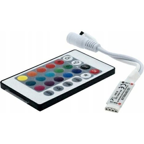 IR-RGB-Controller 24 Tasten 72W Mini (1/2)