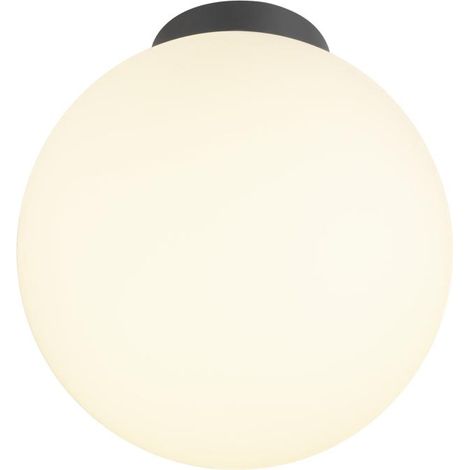 Plafonnier SUN 30 intérieur rond 60W E27 noir - SLV - 1008127