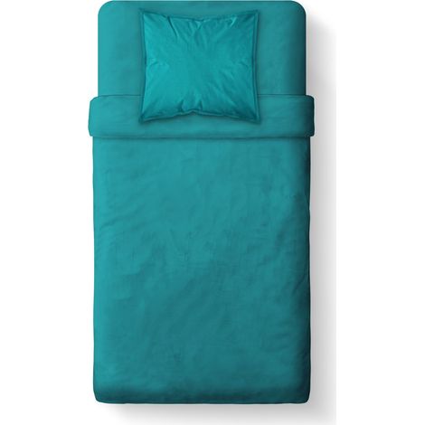 Housse de couette 1 place en coton 57 fils (1/2)
