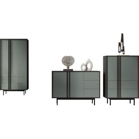 Conjunto de salón Levali 116, Verde polvoriento (1/5)