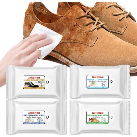 Lingettes lustrantes pour cuir (chaussures, baskets, portefeuilles, canapés) - Multiusages, sans lavage, portables - 10 lingettes -- AKRACING (1/5)