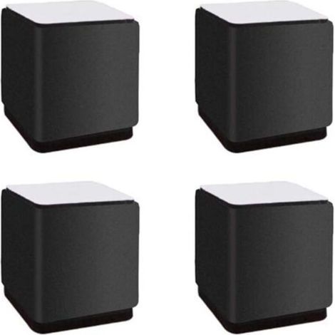 Carbon Steel Furniture Legs - 5cm Risers with Felt Bottom - Floor Protection for Sofas, Beds and Cabinets (1/5)