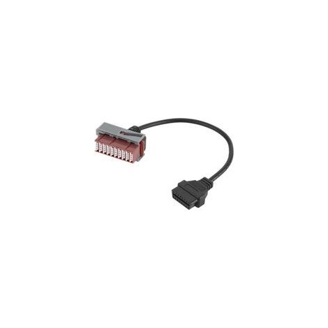 Cables de diagnóstico de coche de 30 pines para PP2000, adecuados para accesorios de cableado automotriz de plástico color limón (1/5)