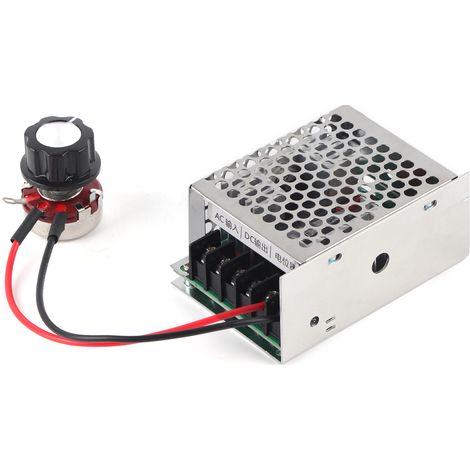 Régulateur de moteurs, contrleur de vitesse de moteur 220 V AC 4 kW monophasé Performance supérieure pour machine à courant continu