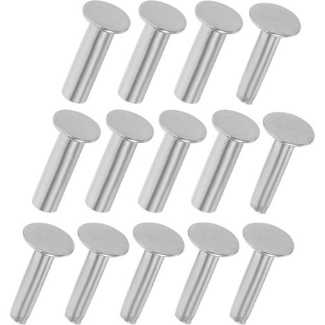 7 Paires de Rivets Robustes Fixation Sécurisée Design Emboîtant en Acier Inoxydable pour Poignée de Couteau Cuisine pour Usage Professionnel (1/5)