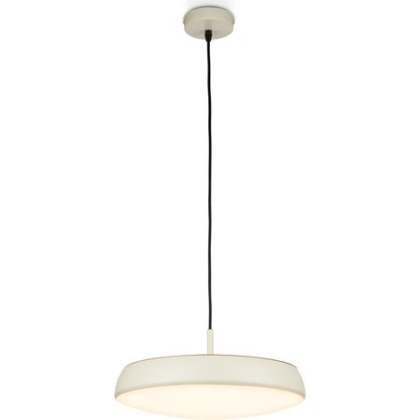 Briloner LED Pendelleuchte Ø35x120 cm Rund 14,5W 1800lm 3000K Warmweiß Warm Grey-Coffee - Hängelampe Esszimmer Küche Wohnzimmer (1/5)