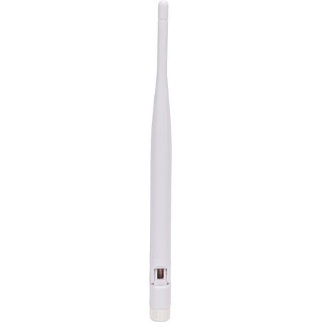 Klappbare WLAN-Antenne mit Innennadel, vergoldet, SMA-Stecker, omnidirektional, JB‑2.4G‑017Weiß (1/5)