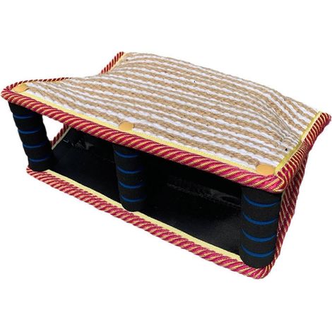 Coussin anti-morsure pour chien, manchon anti-morsure portable en jute pour rottweilers et grands dobermans (1/4)