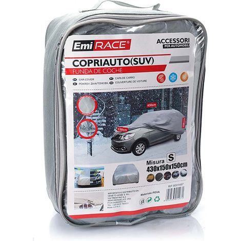 Telo Copriauto da Esterno Per SUV Misura S 430X150X150cm Impermeabile Antigraffio Resistente (1/3)
