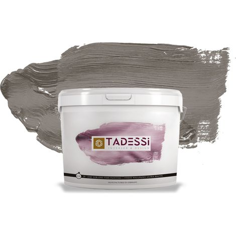 TADESSI Color Vista Wandfarbe Taupe Mocha - Matte Dispersionsfarbe - Innenfarbe für Wand und Decke (1/5)