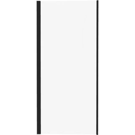Ravak Pivot - Parete doccia PPS-90, 87-90 cm, nero/vetro trasparente 90G70300Z1 (1/4)
