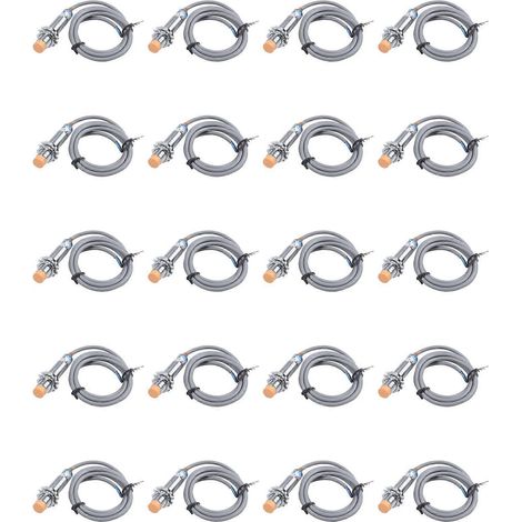 20 DC 6-36V 300mA NPN normalement ouvert, trois fils, tube de 4 mm, capteur de proximité inductif LJ12A3-4-Z-BX (1/5)