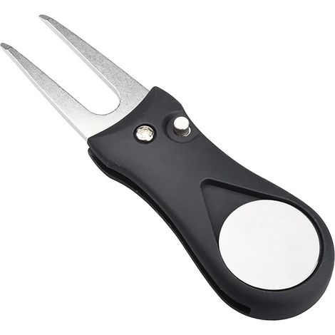 Grünes Reparatur-/Divot-Werkzeug + Markierungsknopf (1/5)