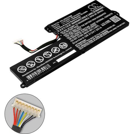 NX - Batterie ordinateur portable compatible Lenovo 11.1V 3200mAh - L14M3P235B1 (1/3)