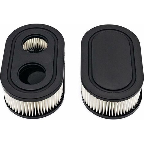 Filtre de tondeuse à gazon 2 pièces,remplacement Briggs Stratton,filtre à air de tondeuse à gazon,filtre à air de moteur,tondeuse à moteur remplace 798452 593260 5432K,accessoires de tondeuse à gazon (1/5)