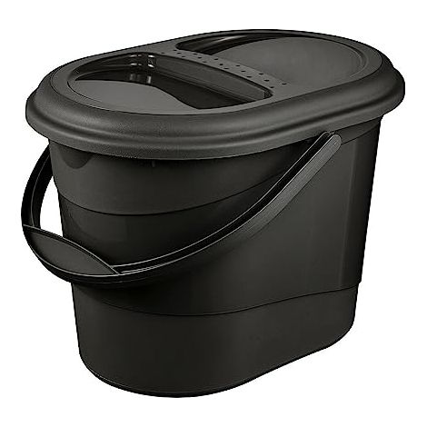 KEEEPER POUBELLE 37 X 29,5 X 27,5 CM, ECO GRAPHITE KEE1021