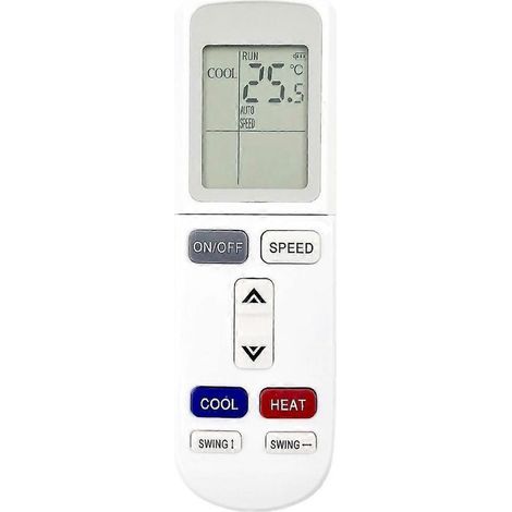 Remplacement universel de télécommande de climatiseur LCD pour Aux YKR-L/101E