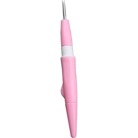 Lochstift für Sticken und Filzen, Set mit 3 feinen Nadeln, DIY-Bastelwerkzeug (Rosa) (1/5)