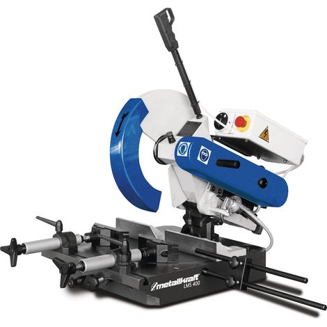 Tronçonneuse pour aluminium 2,2 kW 400 V lame circulaire ø400 mm 3000 tr/min Metallkraft LMS400 (1/4)