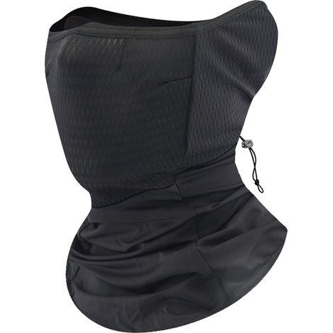1 bonnet de protection solaire, masque facial en soie glacée, masque de protection solaire extérieur, masque de cou écharpe coupe-vent, masque de protection solaire pour le cou, foulard de voyage en p