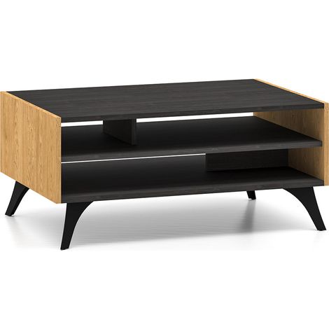 Table basse Soah Bois et Noir (1/5)