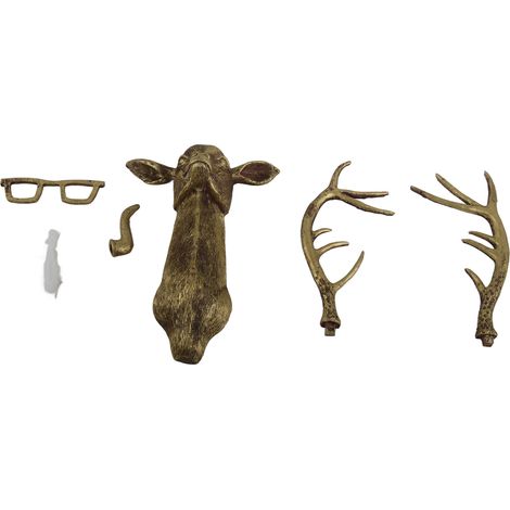 Décoration murale en forme de cerf (1/5)