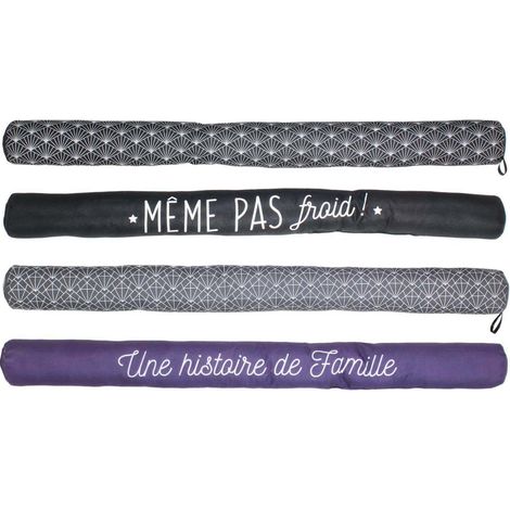 Boudin de porte avec illustrations 80 cm 4 modèles assortis (1/2)
