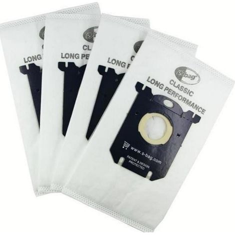 S-BAG SACS ASPIRATEUR (X10) CLASSIQUE LONG PERFORMANCE POUR ASPIRATEUR Sac aspirateur - Compatible : ELECTROLUX, TORNADO, et PHILIPS