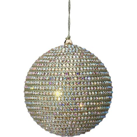 Palline per albero di natale con diamanti decorazione natalizia da Ø 10 cm (1/2)