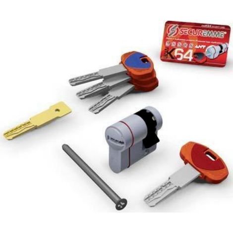 Mezzo cilindro sagomato evo k64 hand securemme misura 40 (30+10)