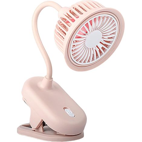 Ventilateur de bureau USB rechargeable pour l'intérieur et (1/5)