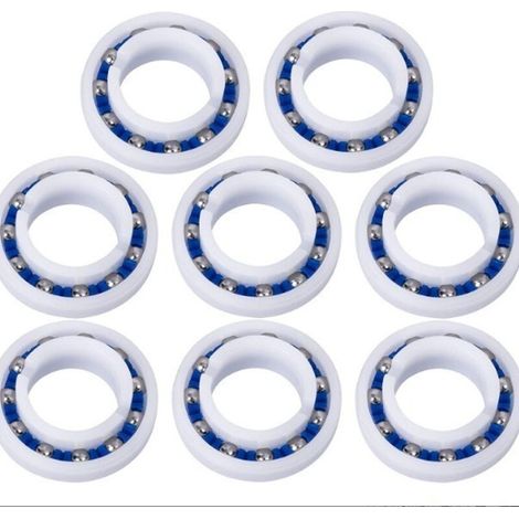 C60 Pool Bearing Replacement Wheel for Polaris 280/180 Pool Cleaner, 8 Pack C-60 C60 Bearing Pressure Pool Cleaner (1/5)
