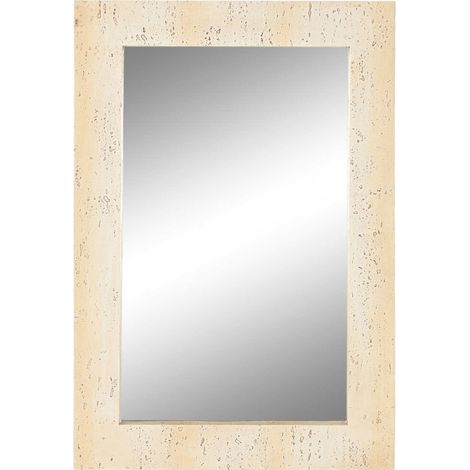 Miroir effet marbre beige élégance intemporelle - Beige effet marbre (1/3)