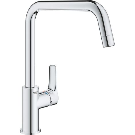 GROHE Miscelatore Monocomando Eurosmart Lavello Canna Alta Cromo