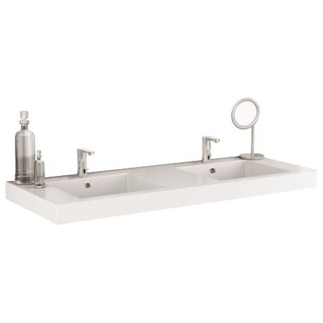 Plan vasque PMR en résine 120cm ergo - NEOVA (1/2)