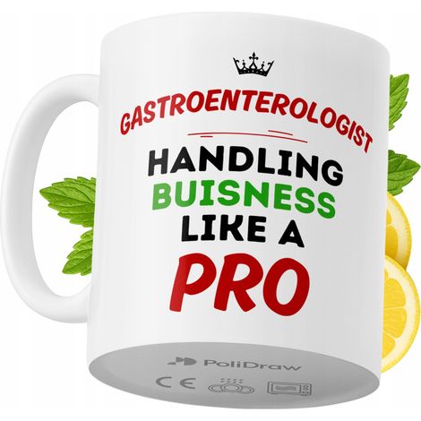 Tazza divertente e umoristica per gastroenterologo, ideale per caffè e tè, con grafica e testo divertenti. Perfetta per compleanni, onomastici e festività. Tazza premium per occasioni speciali, per ca (1/5)