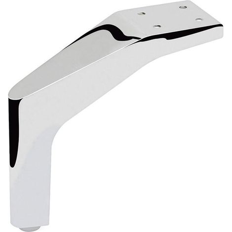 Q&ampQ pata metalica aryta h150 cromo , La PATA METALICA ARYTA H150 CROMO es una pata de mueble o sofá de metal con un acabado en cromo y una altura de 150 mm.&lt (1/2)