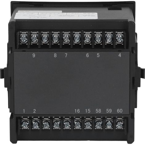 Voltmètre-ampèremètre triphasé numérique à affichage LCD, intelligent, 80-270 V CA/CC (1/5)