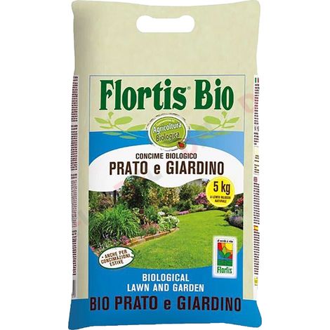 CONCIME BIOLOGICO PRATO E GIARDINO 5 KG