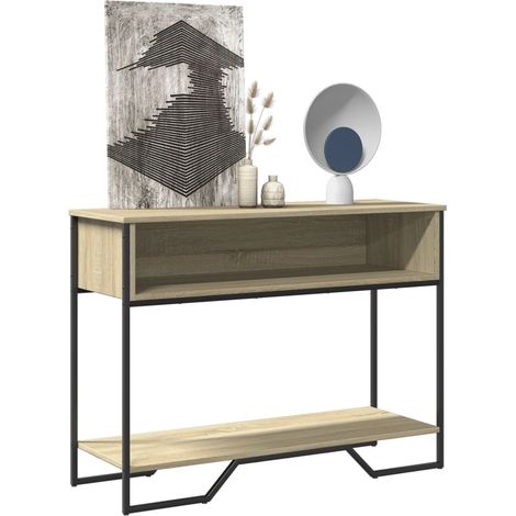 Konsolentisch Sonoma-Eiche 100x35x74,5 cm Holzwerkstoff