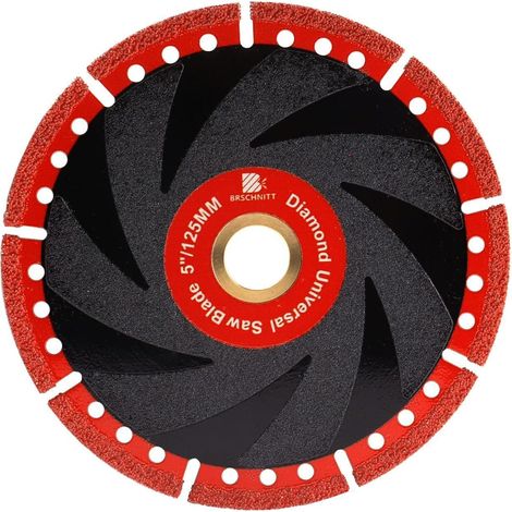 Disque diamant 125mm universel pour béton, métal, pierre et carrelage (1/5)