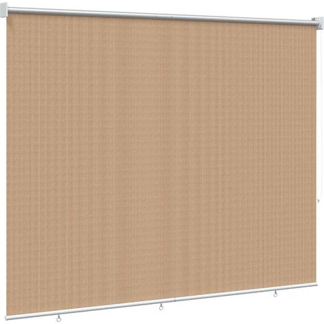 Tenda a rullo  Tenda avvolgibile per Esterni 125(L)x140(A) cm Beige (1/3)