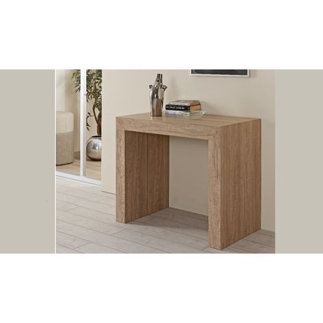 Consola extensible 50x90 cm color olmo - Audace (1/4)